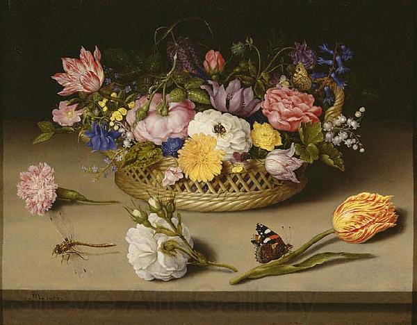Ambrosius Bosschaert Still Life of Flowers France oil painting art